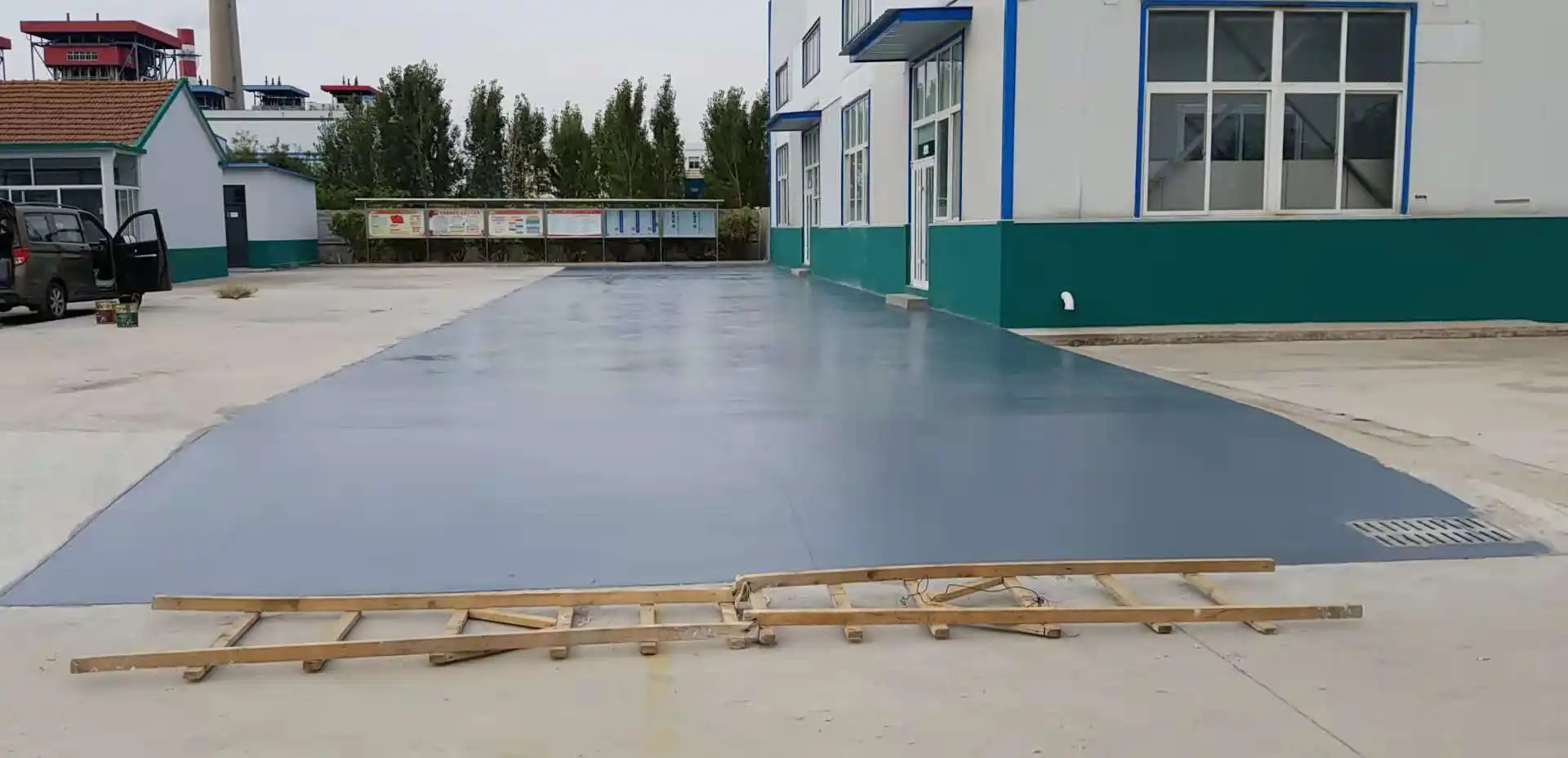 保定车间厂房地坪漆修补翻新